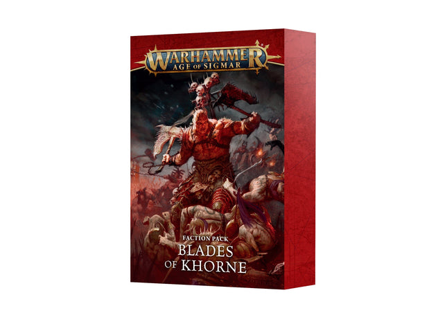 Gamers Guild AZ Age of Sigmar Warhammer Age of Sigmar: Faction Pack - Blades of Khorne Games-Workshop