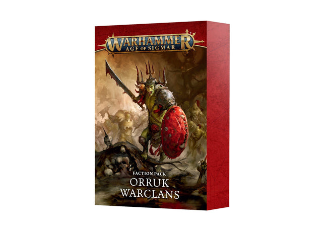 Gamers Guild AZ Age of Sigmar Warhammer Age of Sigmar: Faction Pack - Orruk Warclans Games-Workshop