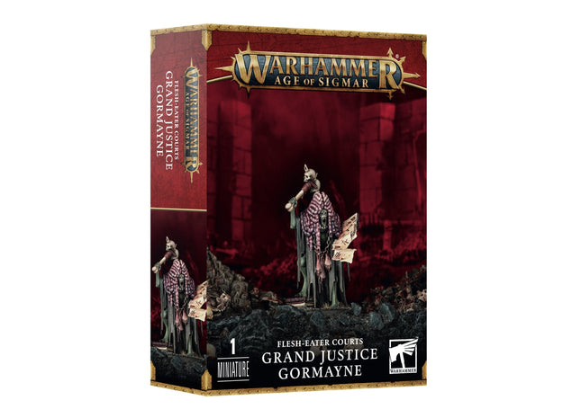Gamers Guild AZ Age of Sigmar Warhammer Age of Sigmar: Flesh-Eater Courts - Grand Justice Gormayne (Pre-Order) Games-Workshop