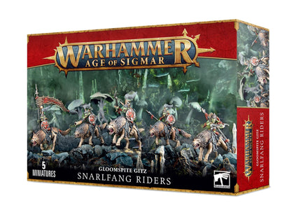 Gamers Guild AZ Age of Sigmar Warhammer Age of Sigmar: Gloomspite Gitz - Snarlfang Riders Games-Workshop