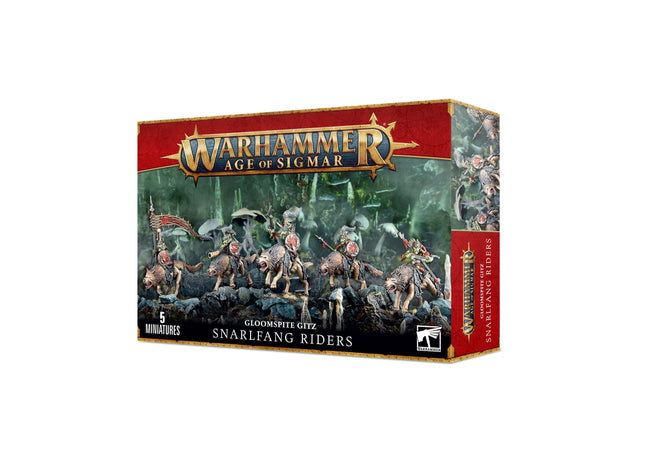 Gamers Guild AZ Age of Sigmar Warhammer Age of Sigmar: Gloomspite Gitz - Snarlfang Riders Games-Workshop