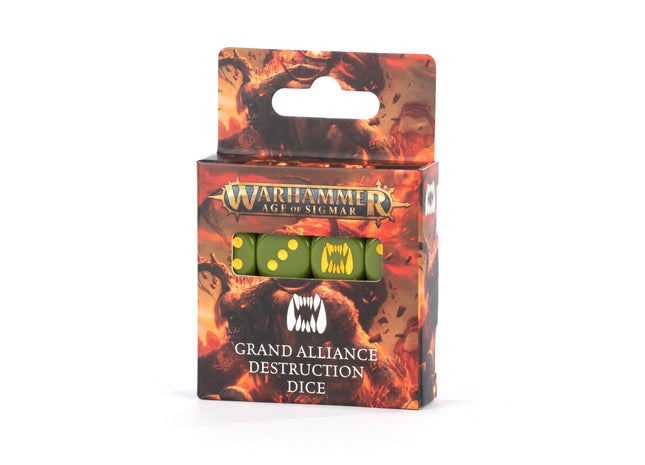 Gamers Guild AZ Age of Sigmar Warhammer Age of Sigmar: Grand Alliance Destruction Dice Games-Workshop