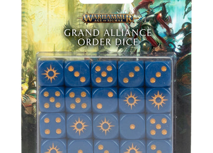 Gamers Guild AZ Age of Sigmar Warhammer Age of Sigmar: Grand Alliance Order Dice Set Games-Workshop Direct