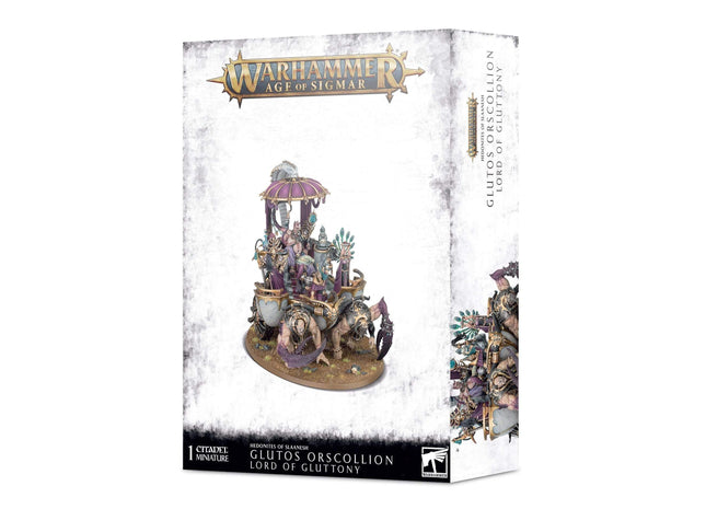 Gamers Guild AZ Age of Sigmar Warhammer Age of Sigmar: Hedonites of Slaanesh - Glutos Orscollion, Lord of Gluttony Games-Workshop