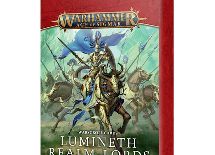 Gamers Guild AZ Age of Sigmar Warhammer Age of Sigmar: Lumineth Realm-Lords - Warscroll Cards Games-Workshop