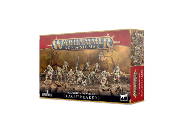 Gamers Guild AZ Age of Sigmar Warhammer Age of Sigmar: Maggotkin of Nurgle - Plaguebearers of Nurgle Games-Workshop