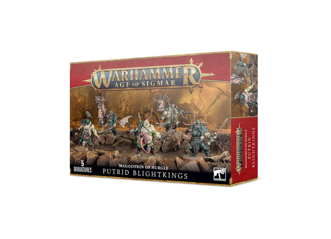 Gamers Guild AZ Age of Sigmar Warhammer Age of Sigmar: Maggotkin of Nurgle - Putrid Blightkings Games-Workshop