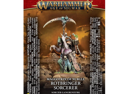 Gamers Guild AZ Age of Sigmar Warhammer Age of Sigmar: Maggotkin of Nurgle - Rotbringer Sorcerer Games-Workshop