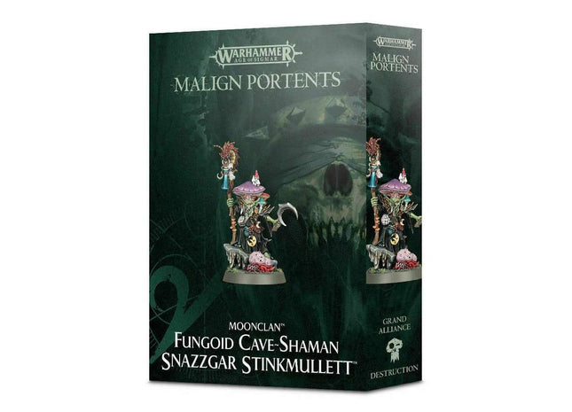 Gamers Guild AZ Age of Sigmar Warhammer Age of Sigmar: Malign Portents - Fungoid Cave-Shaman Snazzgar Stinkmullet Games-Workshop Direct