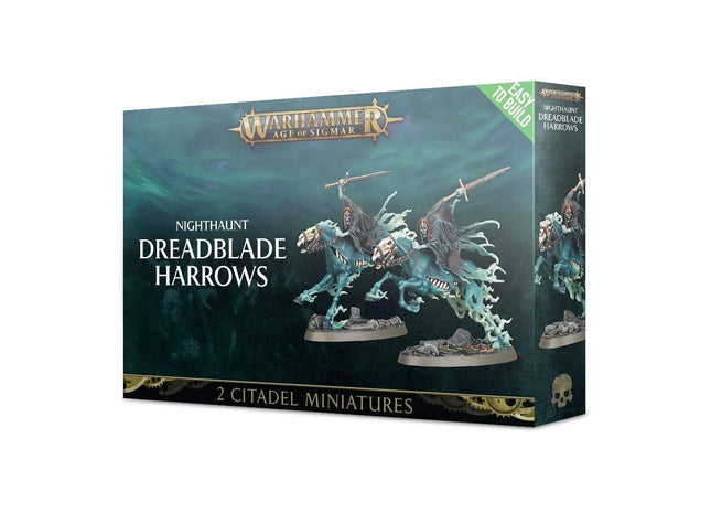Gamers Guild AZ Age of Sigmar Warhammer Age of Sigmar: Nighthaunt - Dreadblade Harrows (Easy to Build) Games-Workshop