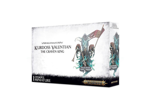 Gamers Guild AZ Age of Sigmar Warhammer Age of Sigmar: Nighthaunt - Kurdoss Valentian the Craven King Games-Workshop
