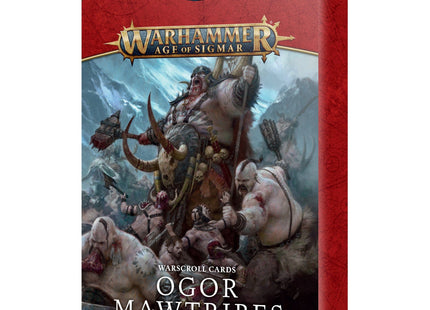 Gamers Guild AZ Age of Sigmar Warhammer Age of Sigmar: Ogor Mawtribes - Warscroll Cards Games-Workshop