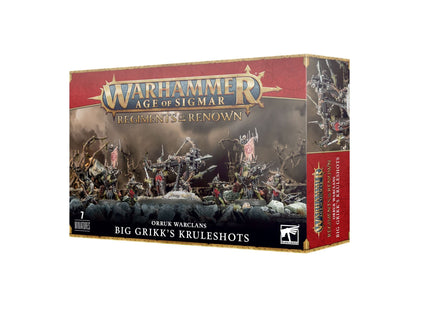 Gamers Guild AZ Age of Sigmar Warhammer Age of Sigmar: Orruk Warclans - Big Grikk's Kruleshots (Regiments of Renown) Games-Workshop