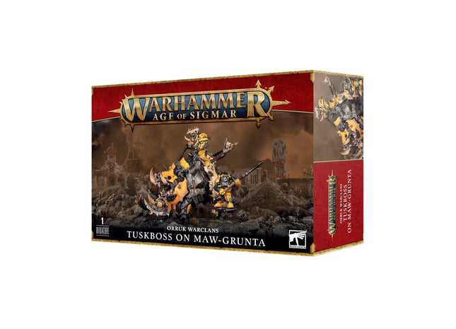 Gamers Guild AZ Age of Sigmar Warhammer Age of Sigmar: Orruk Warclans - Tuskboss On Maw-Grunta (Pre-Order) Games-Workshop