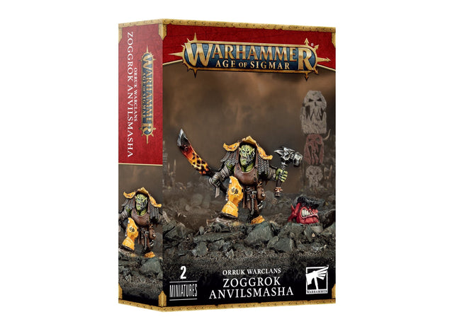 Gamers Guild AZ Age of Sigmar Warhammer Age of Sigmar: Orruk Warclans - Zoggrok Anvilsmasha (Pre-Order) Games-Workshop