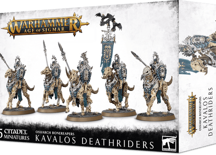 Gamers Guild AZ Age of Sigmar Warhammer Age of Sigmar: Ossiarch Bonereapers - Kavalos Deathriders Games-Workshop