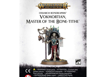 Gamers Guild AZ Age of Sigmar Warhammer Age of Sigmar: Ossiarch Bonereapers - Vokmortian, Master of the Bone-tithe Games-Workshop Direct