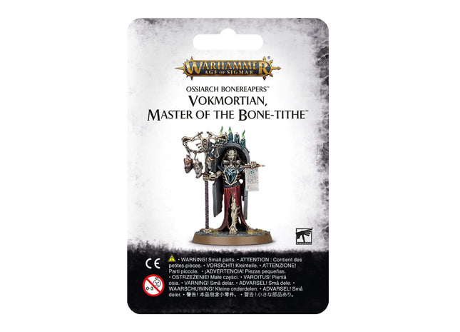 Gamers Guild AZ Age of Sigmar Warhammer Age of Sigmar: Ossiarch Bonereapers - Vokmortian, Master of the Bone-tithe Games-Workshop Direct