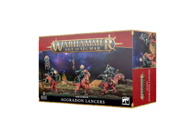 Gamers Guild AZ Age of Sigmar Warhammer Age of Sigmar: Seraphon - Aggradon Lancers Games-Workshop