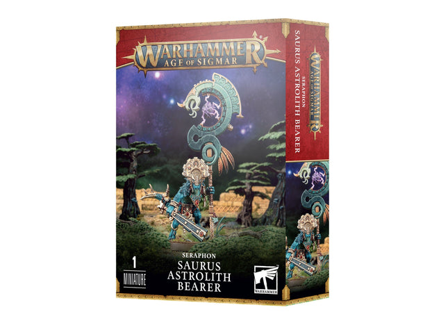 Gamers Guild AZ Age of Sigmar Warhammer Age of Sigmar: Seraphon - Saurus Astrolith Bearer Games-Workshop