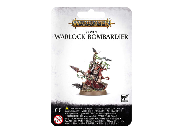 Gamers Guild AZ Age of Sigmar Warhammer Age of Sigmar: Skaven - Warlock Bombardier Games-Workshop