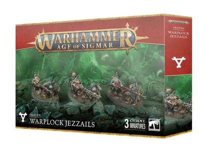 Gamers Guild AZ Age of Sigmar Warhammer Age of Sigmar: Skaven Warplock Jezzails (Pre-Order) Games-Workshop