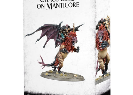 Gamers Guild AZ Age of Sigmar Warhammer Age of Sigmar: Slaves to Darkness - Chaos Lord on Manticore / Chaos Sorceror Lord on Manticore Games-Workshop Direct