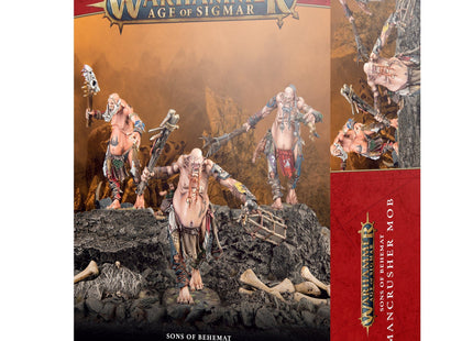 Gamers Guild AZ Age of Sigmar Warhammer Age of Sigmar: Sons of Behemat - Mancrusher Mob Games-Workshop