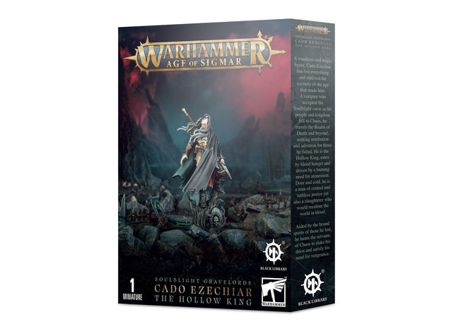Gamers Guild AZ Age of Sigmar Warhammer Age of Sigmar: Soulblight Gravelords - Cado Ezechiar The Hollow King Games-Workshop Direct
