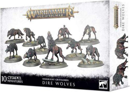 Gamers Guild AZ Age of Sigmar Warhammer Age of Sigmar: Soulblight Gravelords - Dire Wolves Games-Workshop