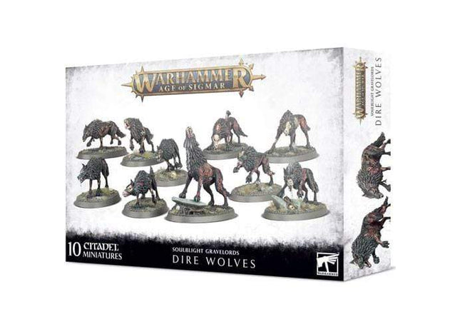 Gamers Guild AZ Age of Sigmar Warhammer Age of Sigmar: Soulblight Gravelords - Dire Wolves Games-Workshop