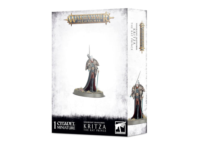 Gamers Guild AZ Age of Sigmar Warhammer Age of Sigmar: Soulblight Gravelords - Kritza, the Rat Prince Games-Workshop