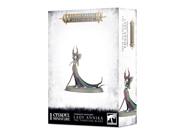 Gamers Guild AZ Age of Sigmar Warhammer Age of Sigmar: Soulblight Gravelords - Lady Annika, the Thirsting Blade Games-Workshop