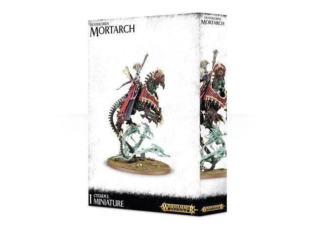 Gamers Guild AZ Age of Sigmar Warhammer Age of Sigmar: Soulblight Gravelords / Ossiarch Bonereapers - Deathlords Mortarch (Arkhan the Black Mortarch of Sacrament, Mannfred Mortarch of Night, Neferata Mortarch of Blood) Games-Workshop Direct