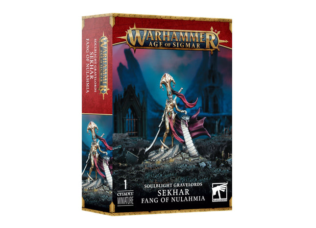 Gamers Guild AZ Age of Sigmar Warhammer Age of Sigmar: Soulbright Gravelords: Sekhar, Fang Of Nulahmia Games-Workshop