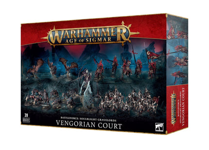 Gamers Guild AZ Warhammer 40,000 Warhammer Age of Sigmar: Soulbight Gravelords - Vengorian Court Battleforce (Pre-Order) Games-Workshop