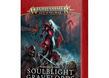 Gamers Guild AZ Age of Sigmar Warhammer Age of Sigmar: Soulblight Gravelords - Warscroll Cards Games-Workshop