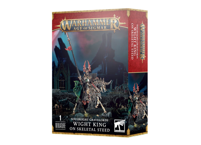 Gamers Guild AZ Age of Sigmar Warhammer Age of Sigmar: Soulblight Gravelords - Wight King on Steed Games-Workshop