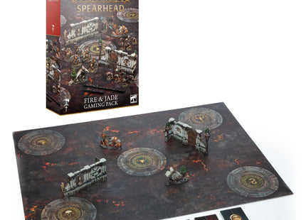 Gamers Guild AZ Age of Sigmar Warhammer Age of Sigmar: Spearhead Fire and Jade Gaming Pack Games-Workshop