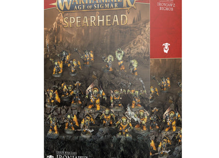 Gamers Guild AZ Age of Sigmar Warhammer Age of Sigmar: Spearhead - Orruk Warclans Ironjawz Bigmob (Pre-Order) Games-Workshop
