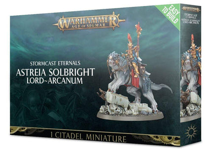 Gamers Guild AZ Age of Sigmar Warhammer Age of Sigmar: Stormcast Eternals - Astreia Solbright Lord-Arcanum (Easy to Build) Games-Workshop Direct