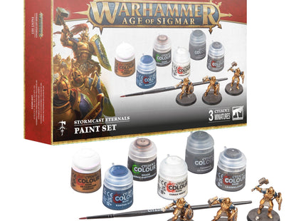 Gamers Guild AZ Age of Sigmar Warhammer Age of Sigmar: Stormcast Eternals Paint Set Games-Workshop