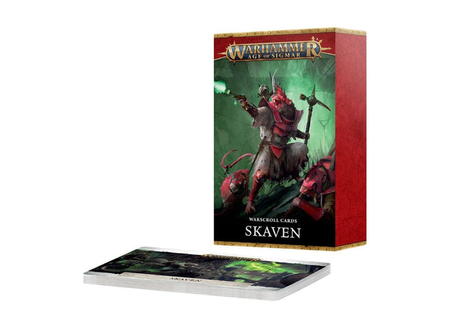 Gamers Guild AZ Age of Sigmar Warhammer Age of Sigmar: Warscroll Cards - Skaven (Pre-Order) Games-Workshop