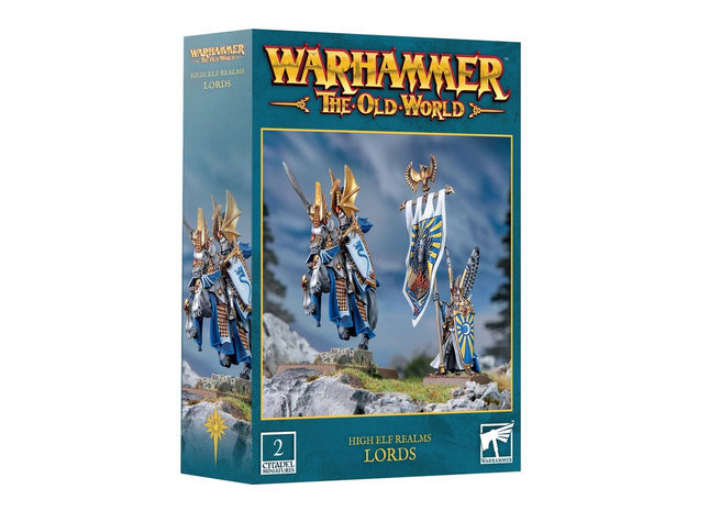 Gamers Guild AZ Age of Sigmar Warhammer The Old World: High Elf Realms: High Elf Lords (Pre-Order) Games-Workshop