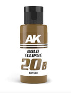 Gamers Guild AZ AK-Interactive AK-Interactive: DUAL EXO Acrylic Paint - Gold Eclipse 20B (60ml) Golden Distribution International