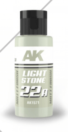 Gamers Guild AZ AK-Interactive AK-Interactive: DUAL EXO Acrylic Paint - Light Stone 22A (60ml) Golden Distribution International
