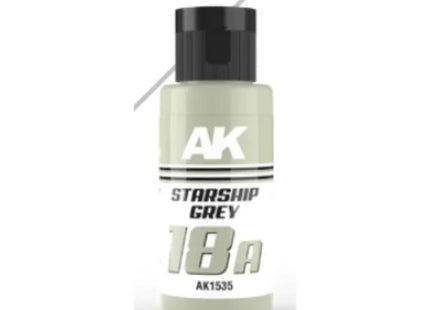 Gamers Guild AZ AK-Interactive AK-Interactive: DUAL EXO Acrylic Paint - Starship Grey 18A (60ml) Golden Distribution International