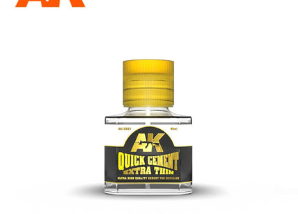 Gamers Guild AZ AK Interactive AK Interactive Quick Cement Extra Thin (40ml) LSG