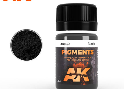 Gamers Guild AZ AK-Interactive AK039 Pigment Black Golden Distribution International