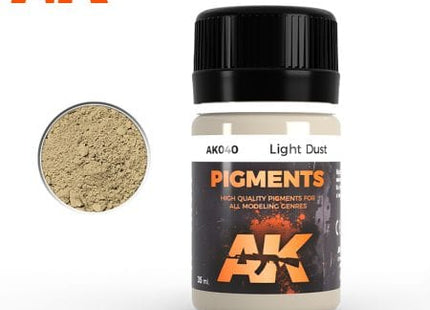 Gamers Guild AZ AK-Interactive AK040 Pigment Light Dust Golden Distribution International